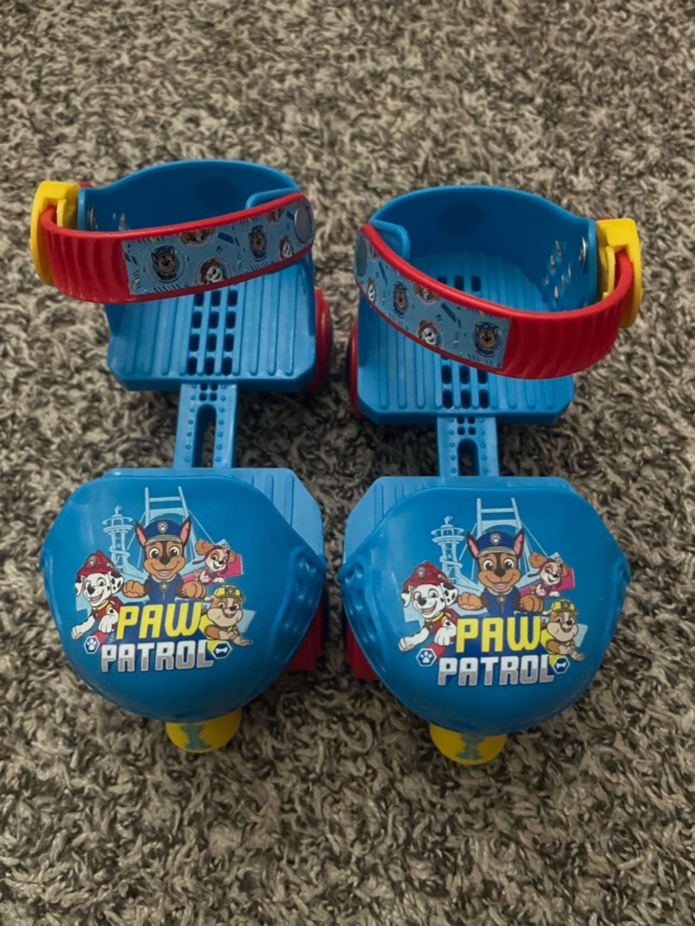 PAW Patrol Adjustable Blue Kids Heel Skates